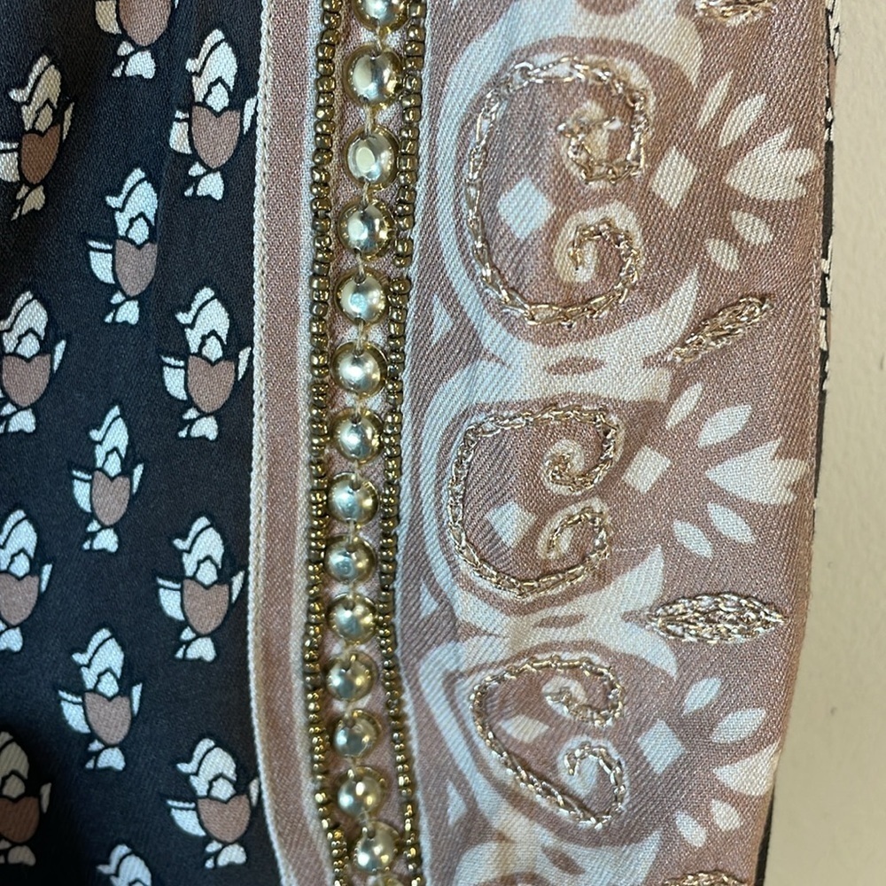 NEW! Soft Surroundings Jolene Blouse - Glitter Beaded & Embroidered. 2X. - Picture 10 of 14